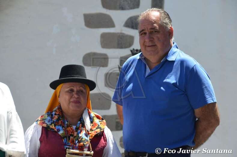 Juan Martel, concejal de Festejos en un acto de las fiestas de San Juan de este año (Foto TA)
